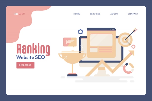 Seo Ranking landing page