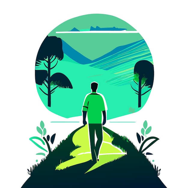 separate vector illustration flat