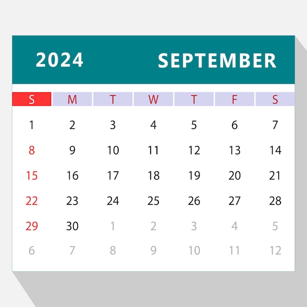 premium-vector-september-2024-calendar-template-vector-design