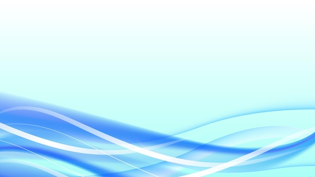 Serene Elegance Clean and Bright Blue Background Design