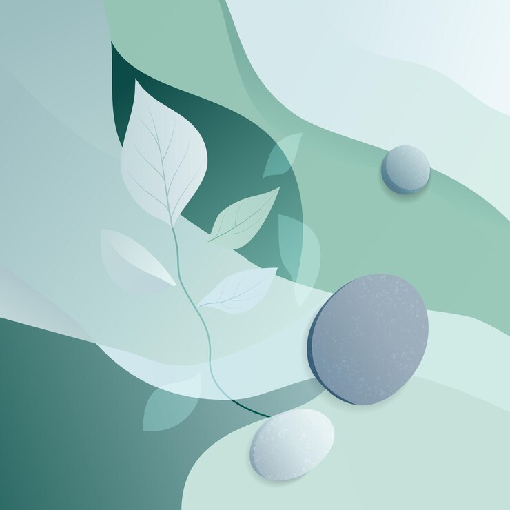 Vector serene spa background