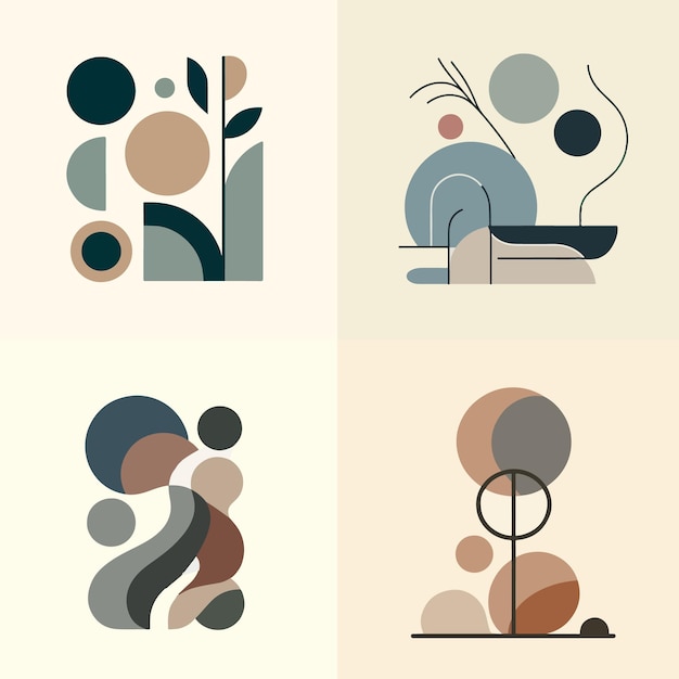 a series of different images of different shapes and shapes