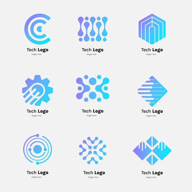 Vector a series of different logos including the bottom right leg