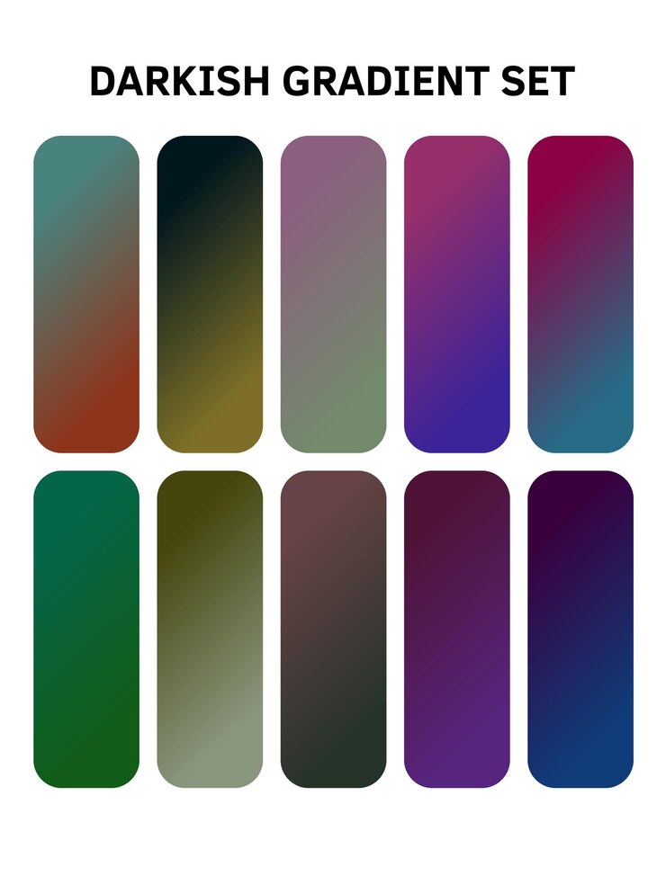 Vector a series of multicolored buttons with different colors