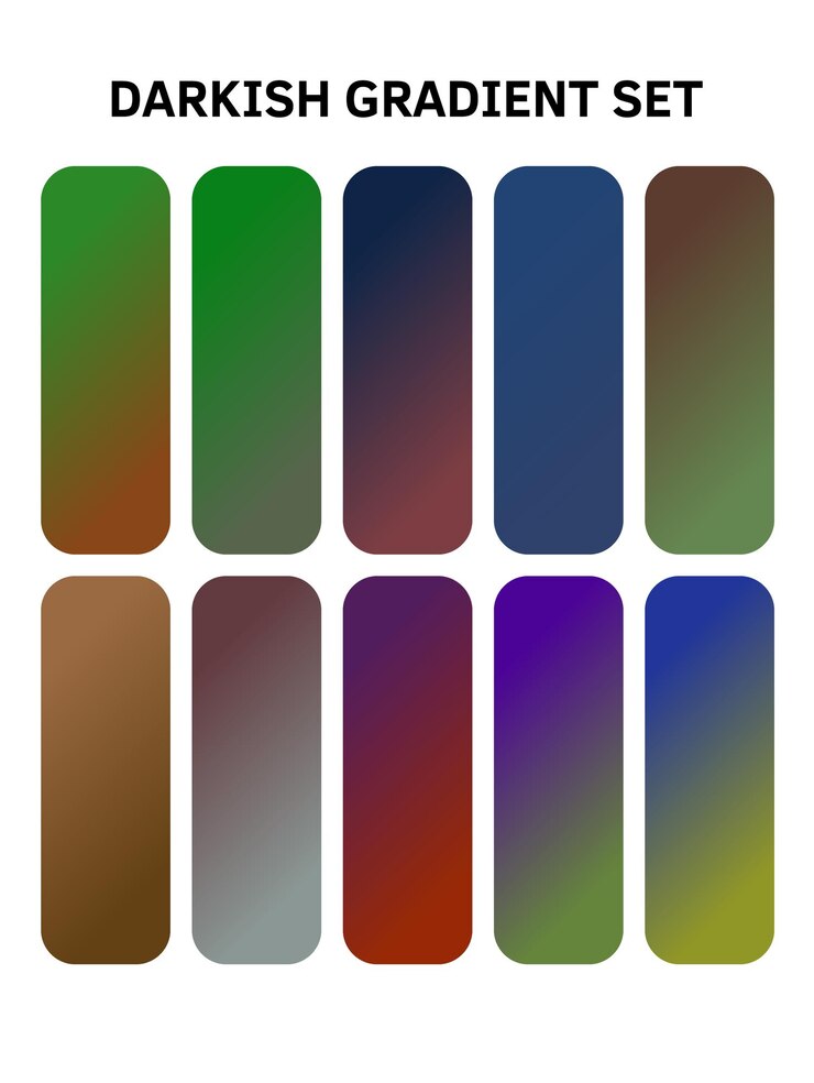 Vector a series of multicolored buttons with different colors