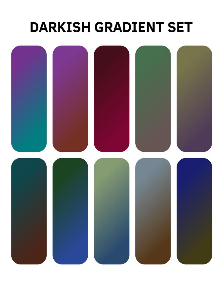 Vector a series of multicolored lines with different colors