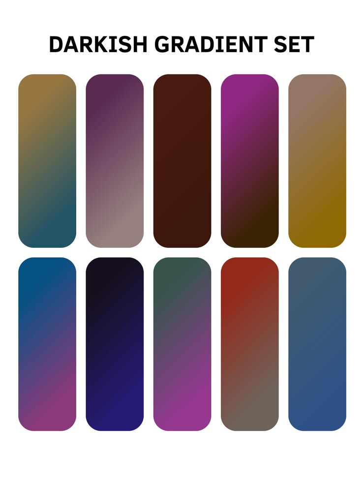 Vector a series of multicolored squares with different colors