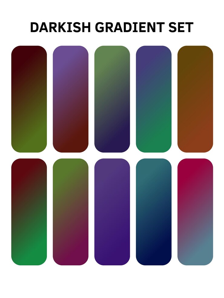 Vector a series of multicolored squares with different colors
