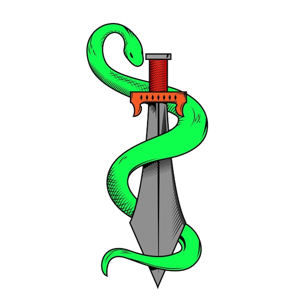 Serpent Around The Sword