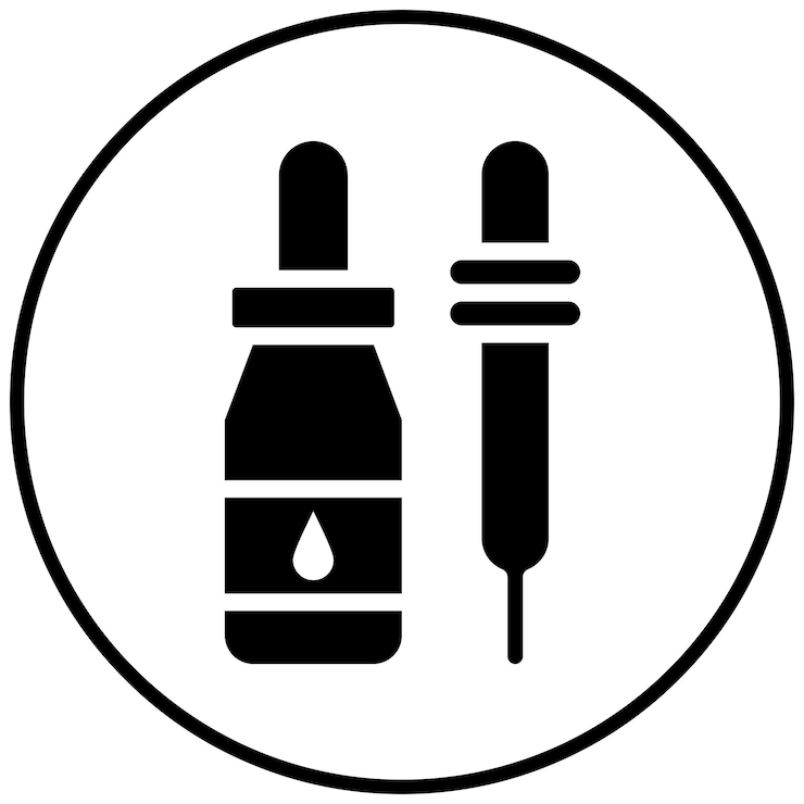 Vector serum vector icon illustration of pharmacy iconset