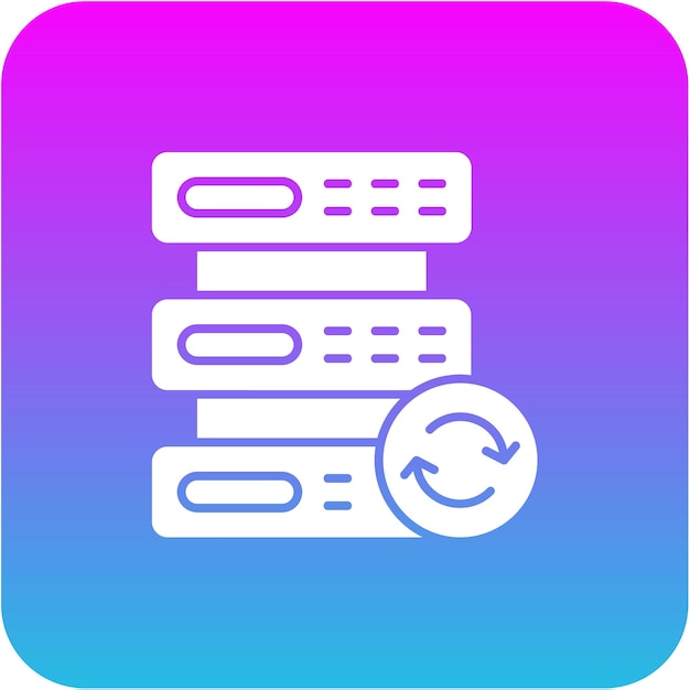 サーバーバックアップアイコン