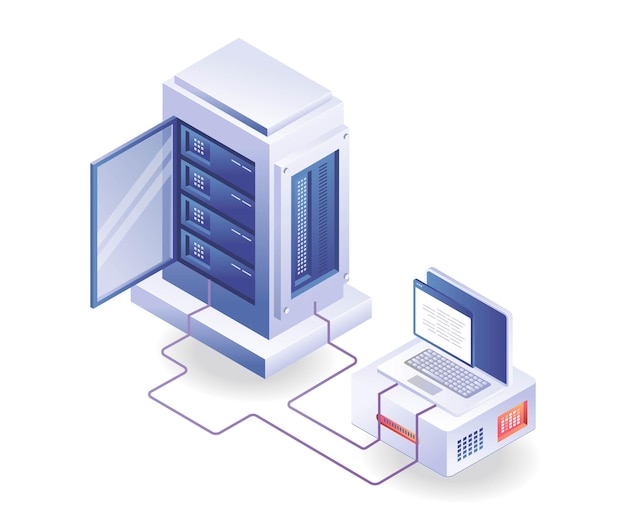 Server computer system programming