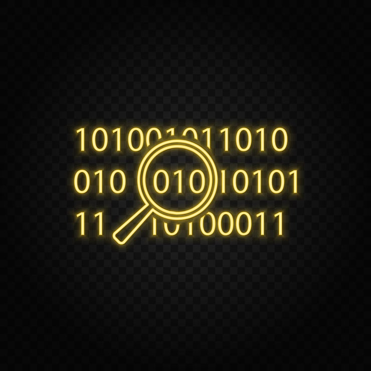 Vector 서버 폴더 데이터베이스 네온 아이콘 웹 개발 벡터 아이콘 웹 사이트 웹 디자인 모바일 앱 인포그래픽을 위한 간단한 기호 요소 흰색 배경의 웹 사이트 디자인을 위한 선 기호