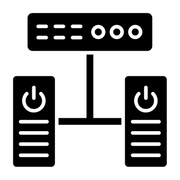 Vector server icon