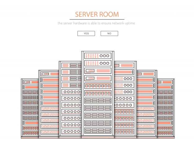 Sala server e data center