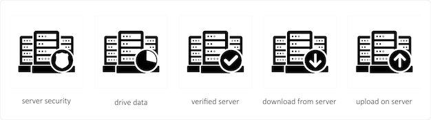 server security drive data and verified server
