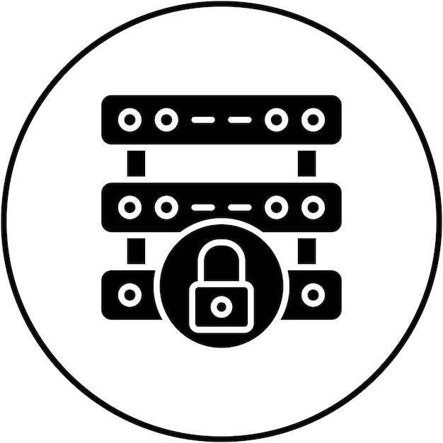 セキュリティ アイコン ベクトル イメージ 保護とセキュリティに使用できます