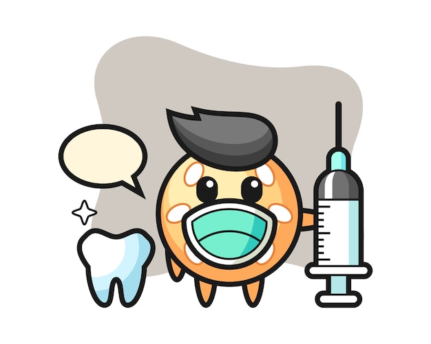 歯科医としてのセサミボール漫画