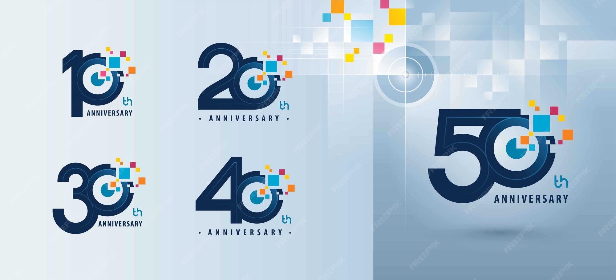 Anniversary Logos Design