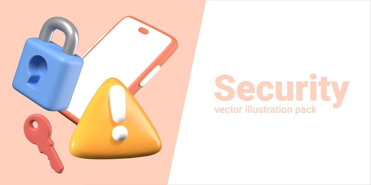 Vector set of 3d elements for advertising applications with limited access to phone