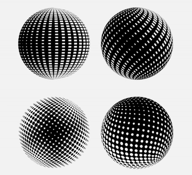 Set of 3d spheres