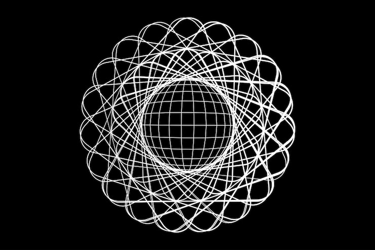 Vector set 3d wareframe vector design collection