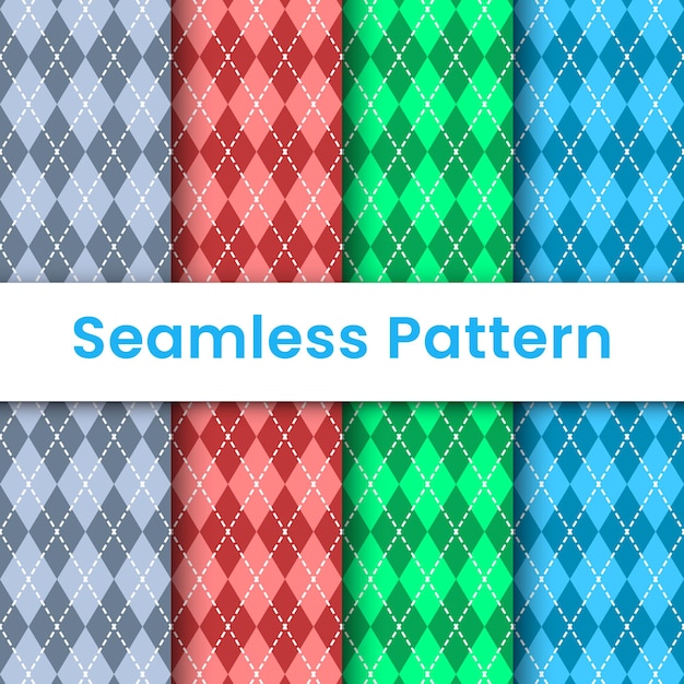 Set abstract background colorful geometrical pattern modern design