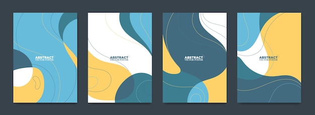 A set of abstract dynamic colorful backgrounds for a variety of applications