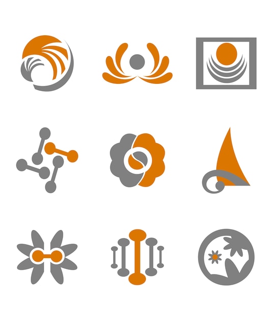 Set of abstract symbols