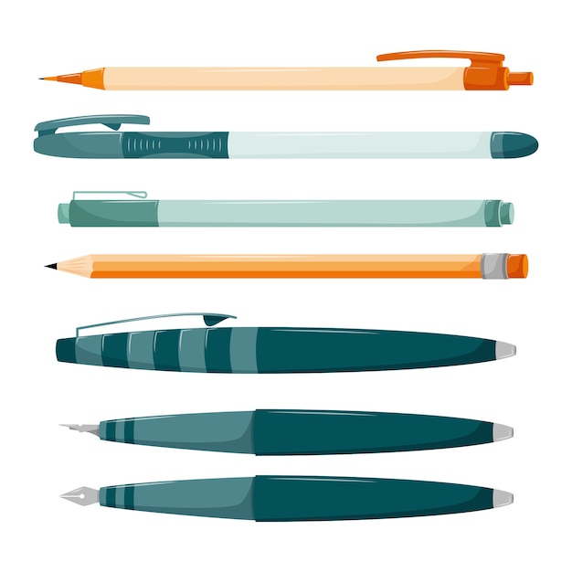 Set of automatic and regular pencils