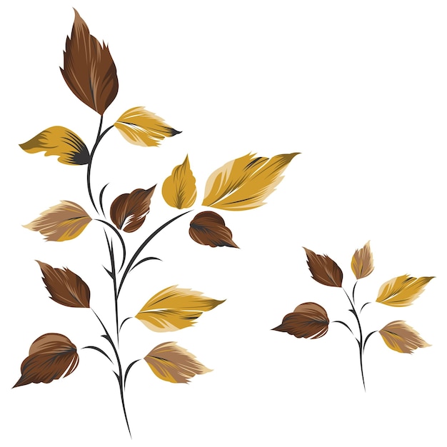 A set of autumn leaves with the words " autumn " on the bottom.