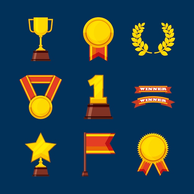 set awards championship icons