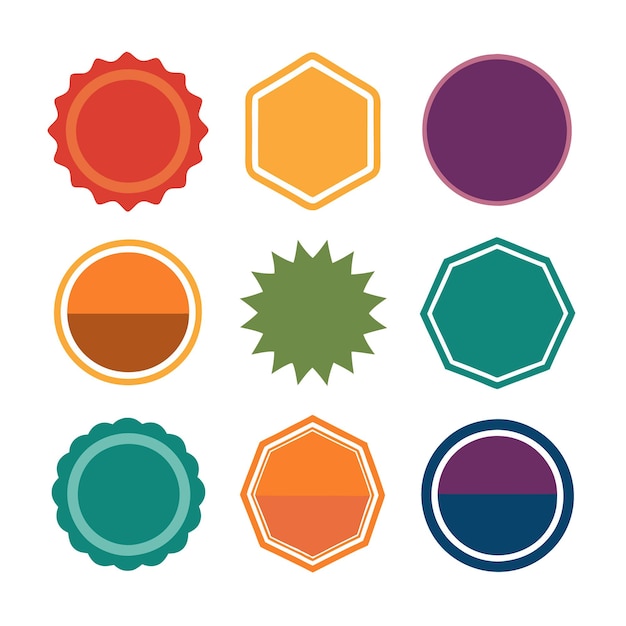 Set badges en linten