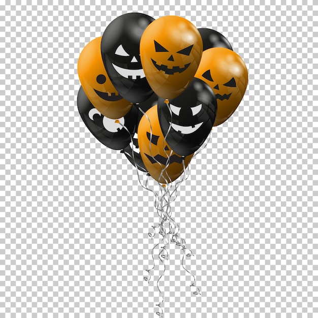 Vector set of balloons