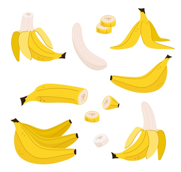 Set of bananas