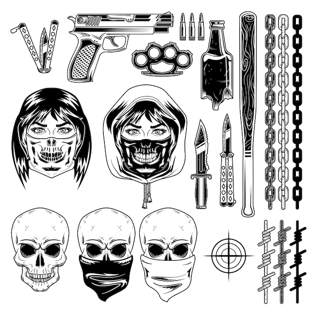 Vector set of bandit elements