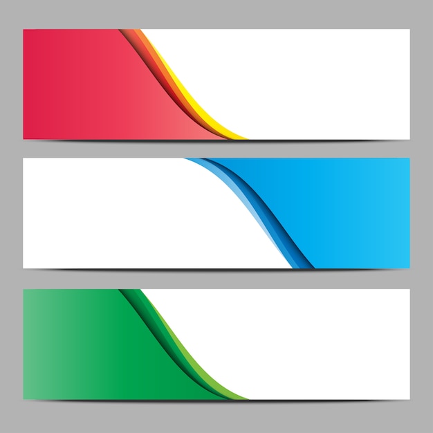 set banner template web