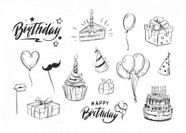 Download Wedding Invitation Greeting Card Drawing Birthday Illustration  Birthday  Pencil Drawings  Full Size PNG Image  PNGkit