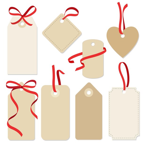 Blank Gift Tags and String Stock Photo by ©scukrov 59500585