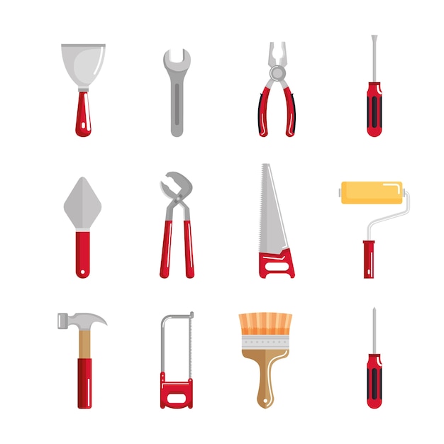 Set building construction and home repair tools