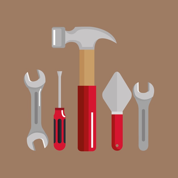 Set building construction and home repair tools