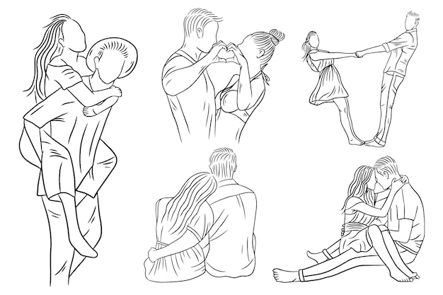 Drawing Poses Couple 