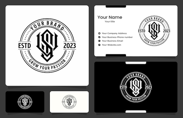 A set of business cards for a company called sss.