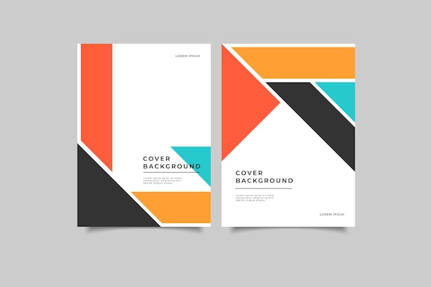 Set di design di copertine aziendali