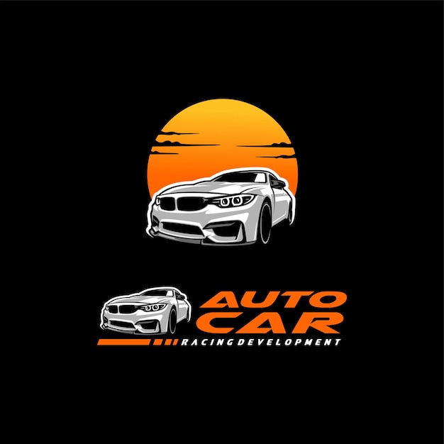 Set of car logo concept