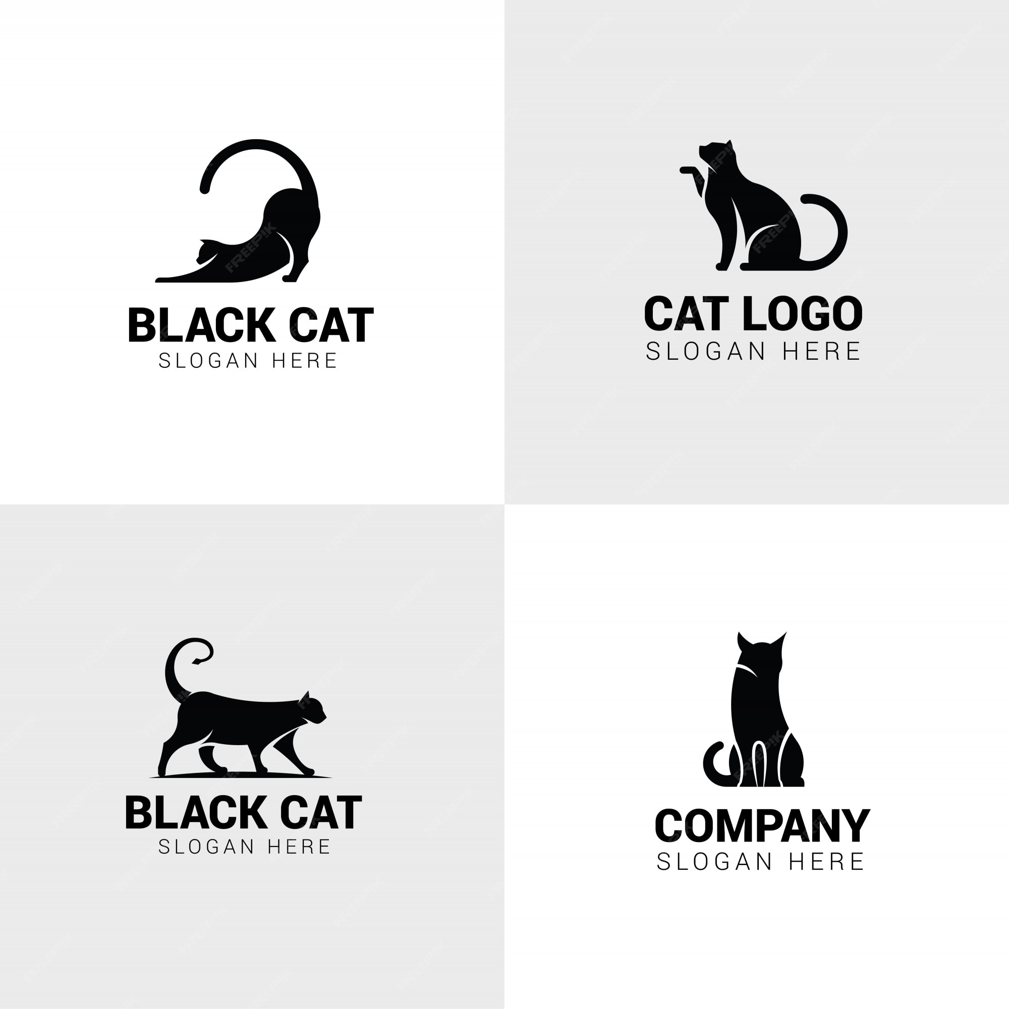 Cat design logo icon and symbols - buy this logos for your business