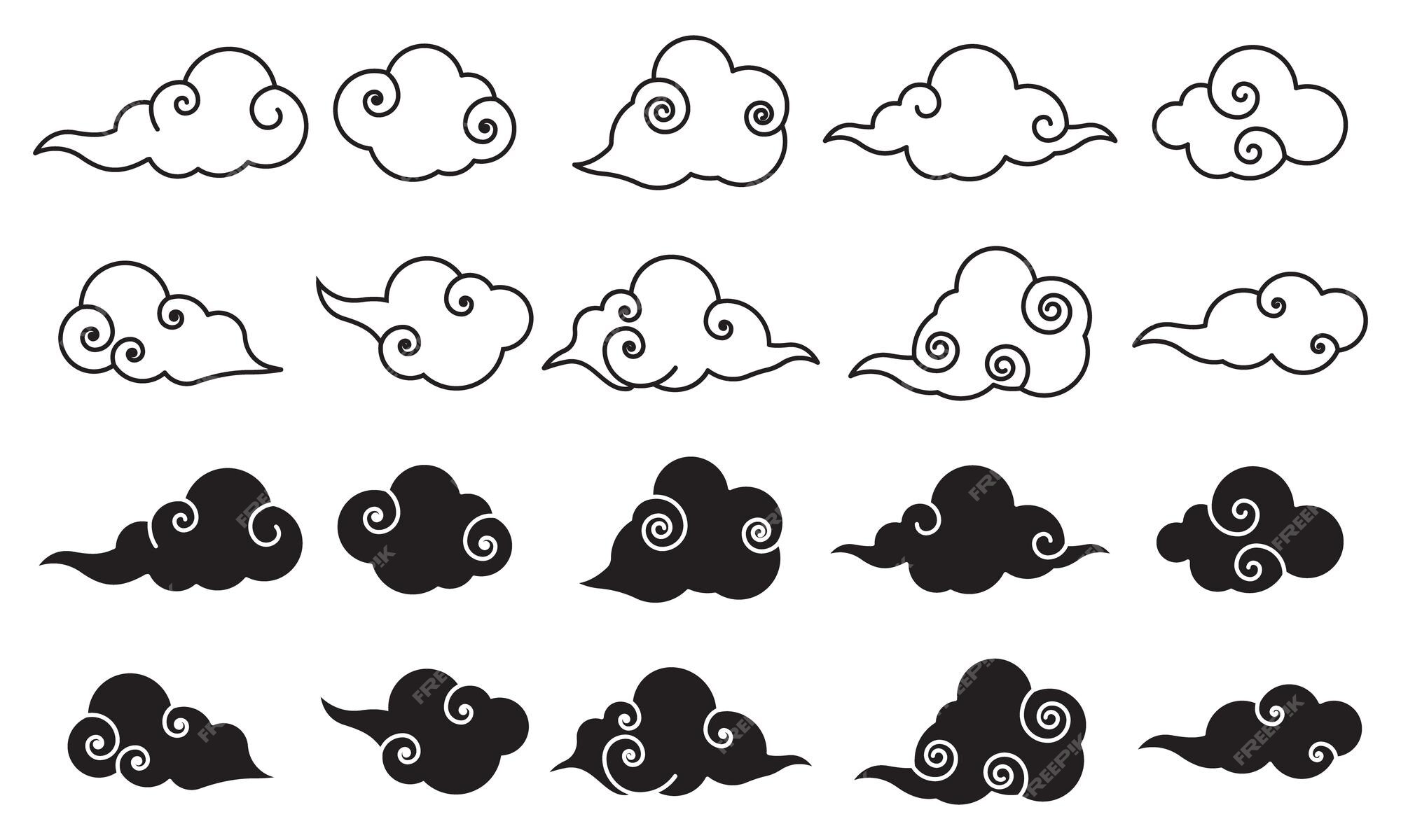 Akatsuki Cloud Vector Art, Icons, and Graphics for Free Download