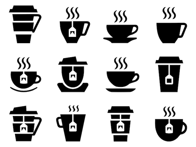 set of coffee cup