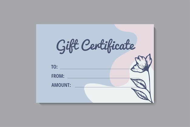 Set of colorful gift cards template Modern style vector illustration of flowers for saloon gallery