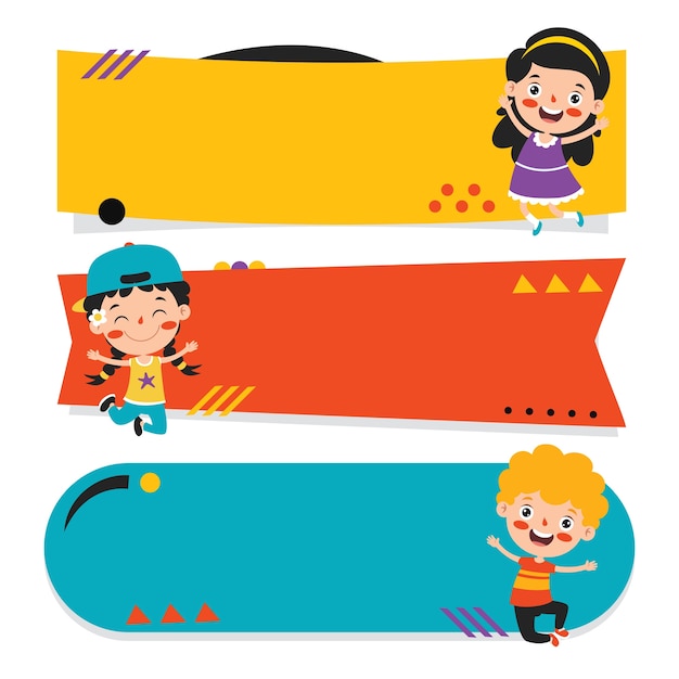 Banner Cartoon - Free Vectors & PSDs to Download Banner Cartoon - Free Vectors & PSDs to Download